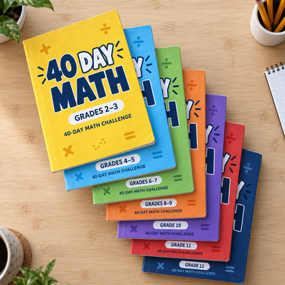 40 Day Math (WHOLE COLLECTIONS)